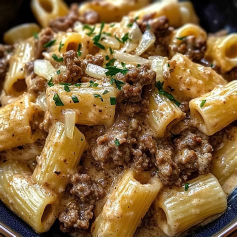 Creamy Beef Pasta Recipe