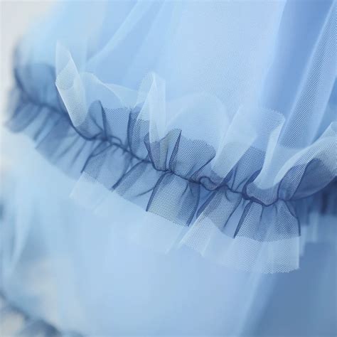 Girls Blue Bunny Peter Pan Collar Fit & Flare Dress – INCLUD