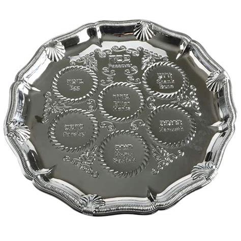 Buy Nickel Plated Passover Seder Plate Online at Low Prices in India ...