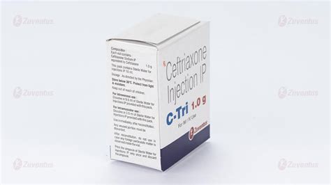 C Tri Injection 1gm | Antibacterial | Urinary tract infection (UTI)