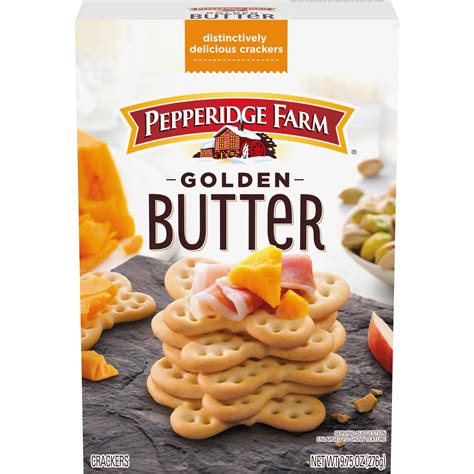 Pepperidge Farm Golden Butter Crackers, 9.75 oz Box - Walmart.com