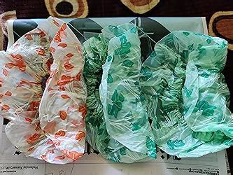 Buy Colour Blast Set Of 3 Reusable Waterproof Elastic Eva Free-Size ...