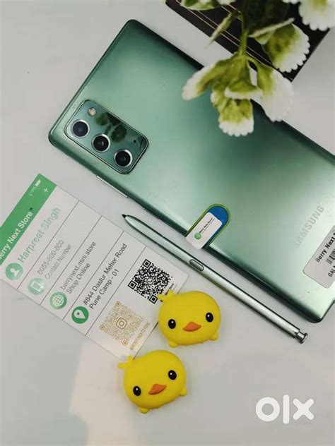 SAMSUNG GALAXY NOTE 20 8/256GB STORAGE - CLEANED CONDITION MOBILE ...