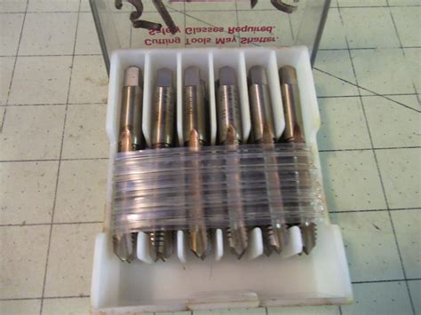 LITTON UNION TWIST DRILL H.S.S. TAPS FLUTES 5/16-18 N.C. 10-10306 ...