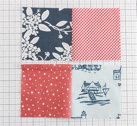 Image result for Four Patch Quilt Tutorial