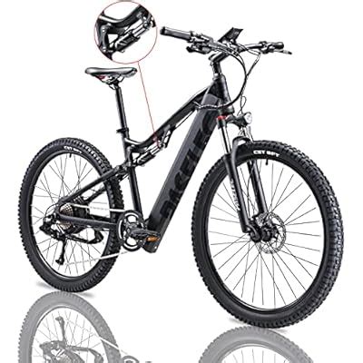 Buy PASELEC GS9 Electric Mountain Bike Online India | Ubuy