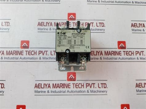 Eaton Xtcddp2P30 Contactors 40 Amp 380V 50/60 Hz – Aeliya Marine Tech®