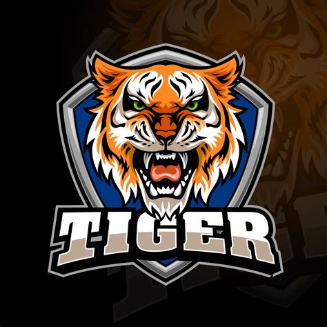 Tiger Team Vector Logo Illustration. Logo suitable for app, tech, team, sport, software, game ...