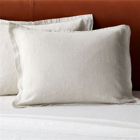Standard Pillow Shams | CB2 Canada