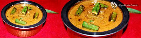 Vendakkai puli kulambu | Ladies Finger Tamarind Gravy | Okra [bhindi ...