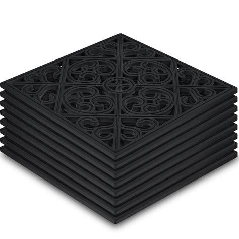 Pangda 8 Pcs 12 X 12 Inch Rubber Stepping Stone | Desertcart INDIA