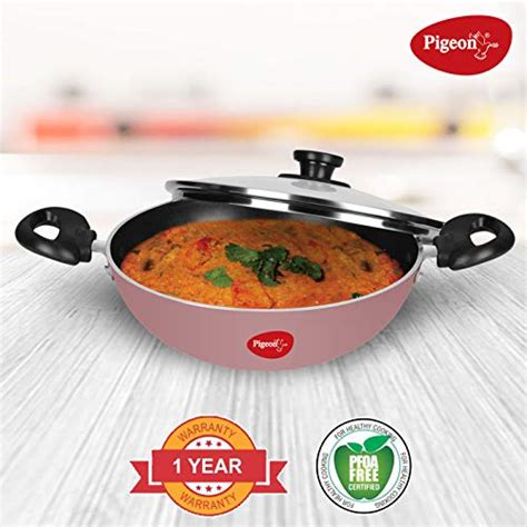 Pigeon Basics Non Induction Base Nons tick Aluminium Cookware set, inc ...