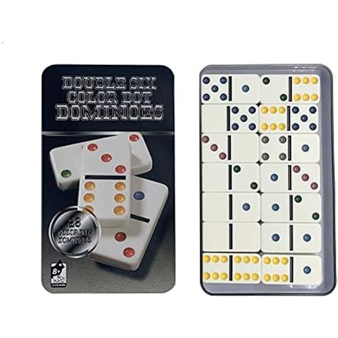 Double Six Color Dot Dominoes