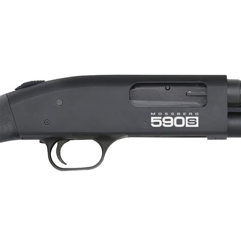 Mossberg 590S Shockwave Black 12 Gauge 3in Pump Action Shotgun - 18.5in ...