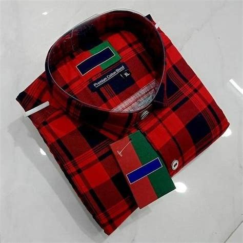 Red And Black Check Shirt - Buy Red And Black Check Shirt online at ...