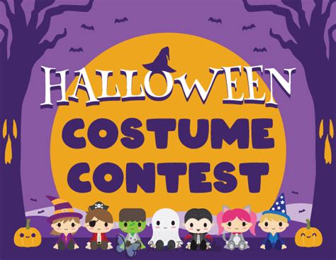 Printable Halloween Costume Contest Sign