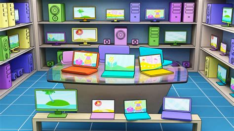 Computer Store Cartoon 的图像结果