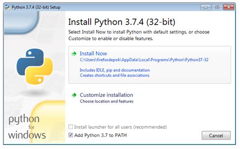 Image result for Cara Install Python Di Windows 10