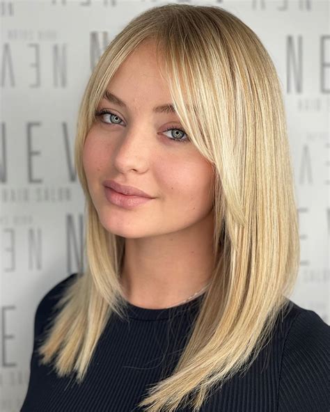 Long Bob Bangs Round Face