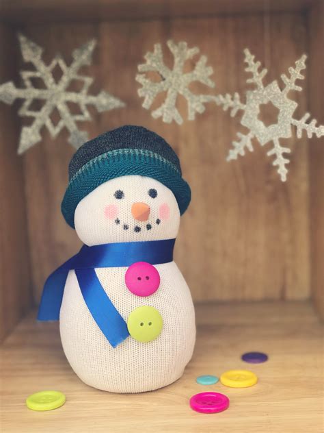 Sock Snowman Instructions Printable