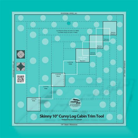 Creative Grid Video Curvy Log Cabin 的图像结果