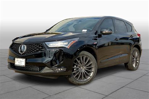 New 2023 Acura RDX w/A-Spec Advance Package Sport Utility in Houston #PL022684 | Sterling McCall ...