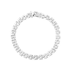 Mia by Tanishq 925 Silver Exquisite Modern Bracelet for Men : Amazon.in ...