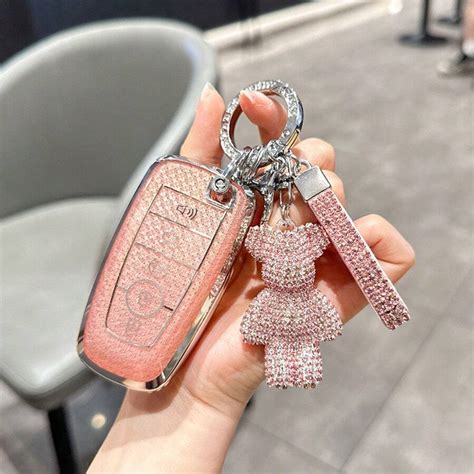 For Key Fob Cover Car Accessories Shell For Explorer Fusion Escape Edge ...