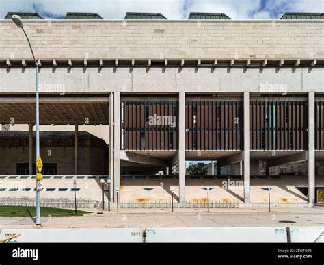 George L. Mosse Humanities Building at the University of Wisconsin Madison, designed by Harry ...
