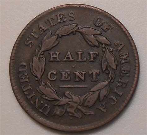 1829 Classic head Half cent | Coin Talk