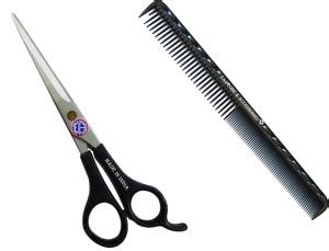 Ear Lobe & Accessories Hair Cutting Comb + Hair Cutting Scissor Price ...