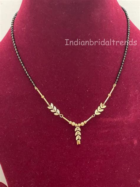 Mangalsutra/gold Mangalsutra Chain/mangalsutras/karimani Sara/indian Bridal Jewelry/kolhapuri ...