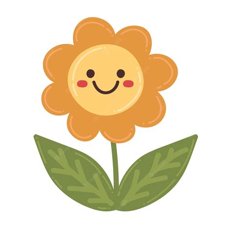 smiley flowers #3361047 | Clipart Library
