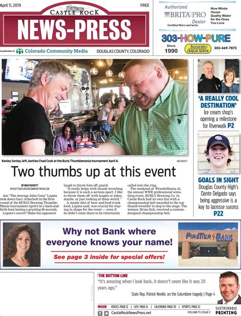 Castle Rock News Press 0411 by Colorado Community Media - Issuu