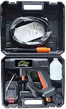 Hidak 48V Cordless Pressure Washer Gun High Pressure Car Washer ...