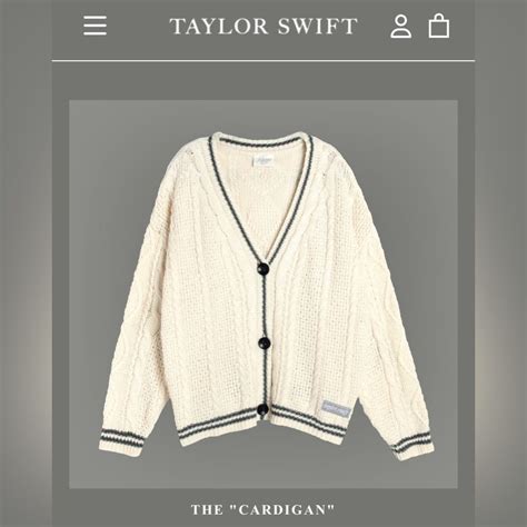 Authentic Taylor Swift Folklore Cardigan M/L nel 2024