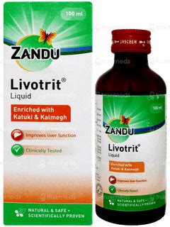 Zandu Livotrit Syrup 100 Ml - Uses, Side Effects, Dosage, Price | Truemeds