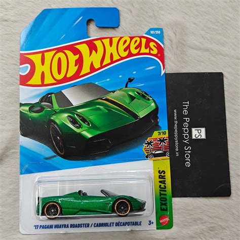 Buy Hot Wheels 2026 Imported E Case Vehicle Collection - '17 Pagani ...