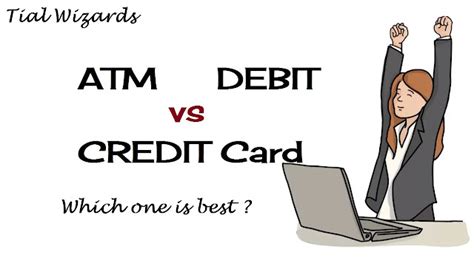 ATM Card Vs Debit Card Vs Credit Card | Difference between ATM Card ...