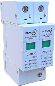 Kenbrook Solar ELMAK AC SPD 320V (Single Phase) 1 Socket Extension ...