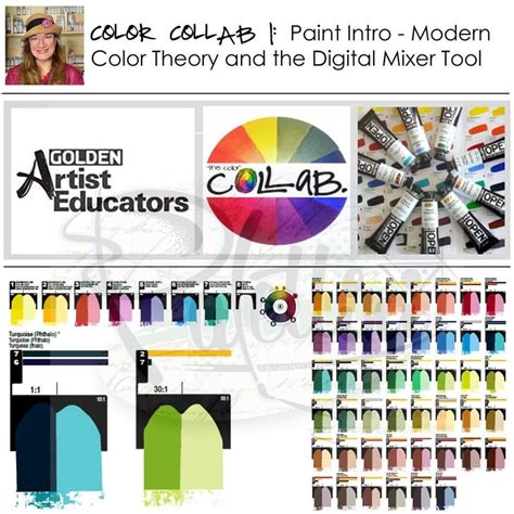 Palettini COLOR COLLAB 1: Paint Intro - Colors and Mixing Tools, 450 ...