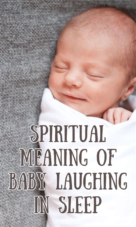 What Is The Spiritual Meaning Of Baby Laughing In Sleep? - On Your Journey