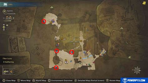 Monster Hunter Wilds All Ore Mining Outcrop Locations