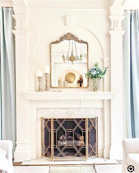 35 White Fireplace Mantel Ideas for a Stunning Focal Point