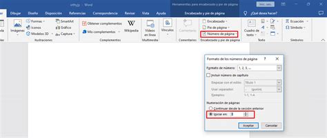 Hvordan sette sidenummer i Word fra det tredje arket