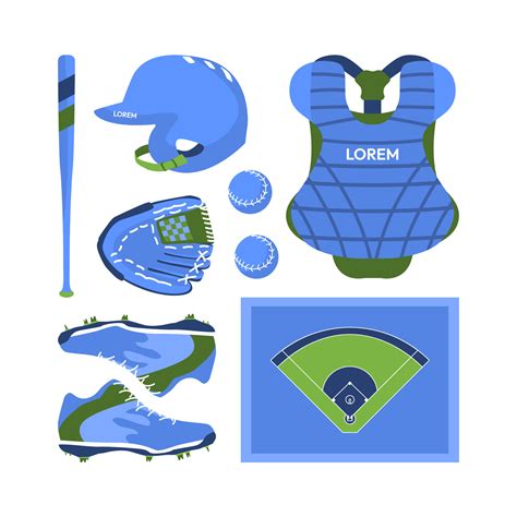 Baseball Kit Vector 的图像结果