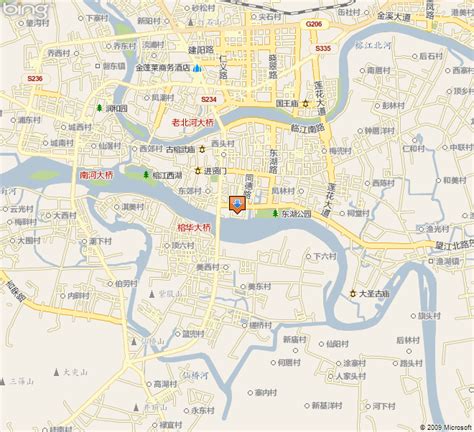 揭阳市榕城区地图