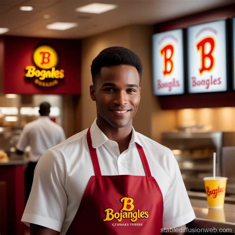 Bojangles Employee Portrait | Stable Diffusion Online