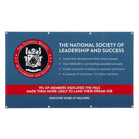 Official NSLS Banner – The National Society of Leadership and Success