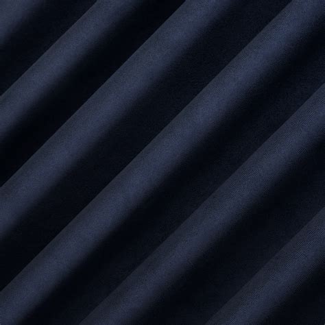 Sun Zero 84-in Navy Blue Blackout Standard Lined Back Tab Single ...